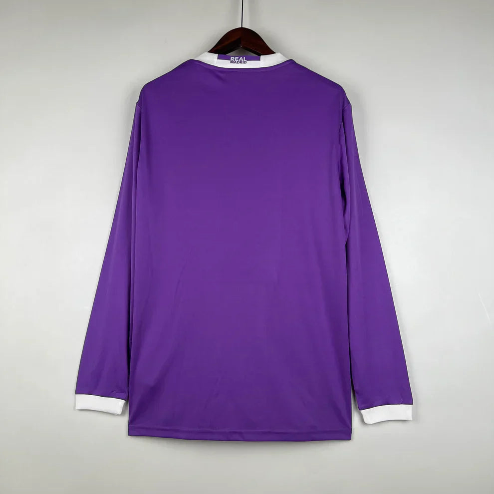 Real Madrid 16/17 Away Jersey - Long Sleeve