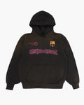Travis Scott x Nike x FC Barcelona spray hoodie